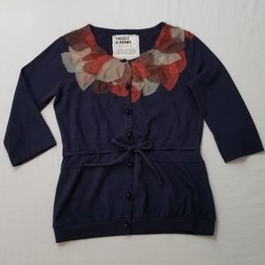 Rare Project Alabama Applique Knit Cardigan